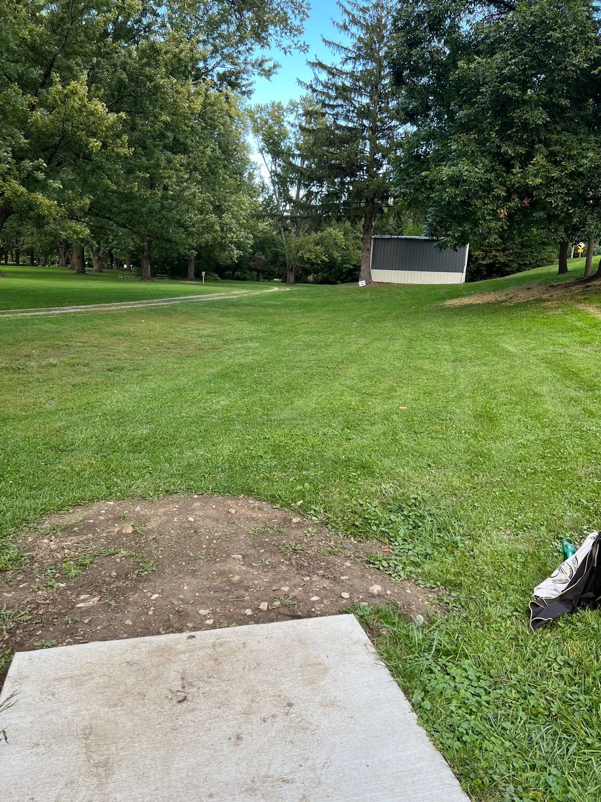 Hole 12 view from tee