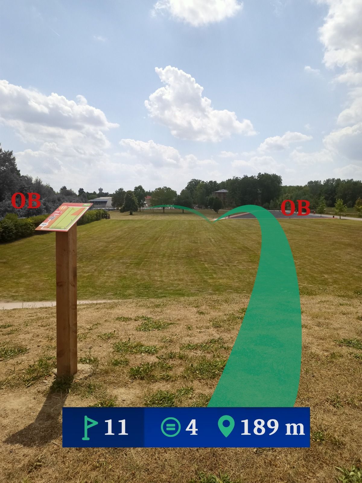 Trou 11
Version confirmé