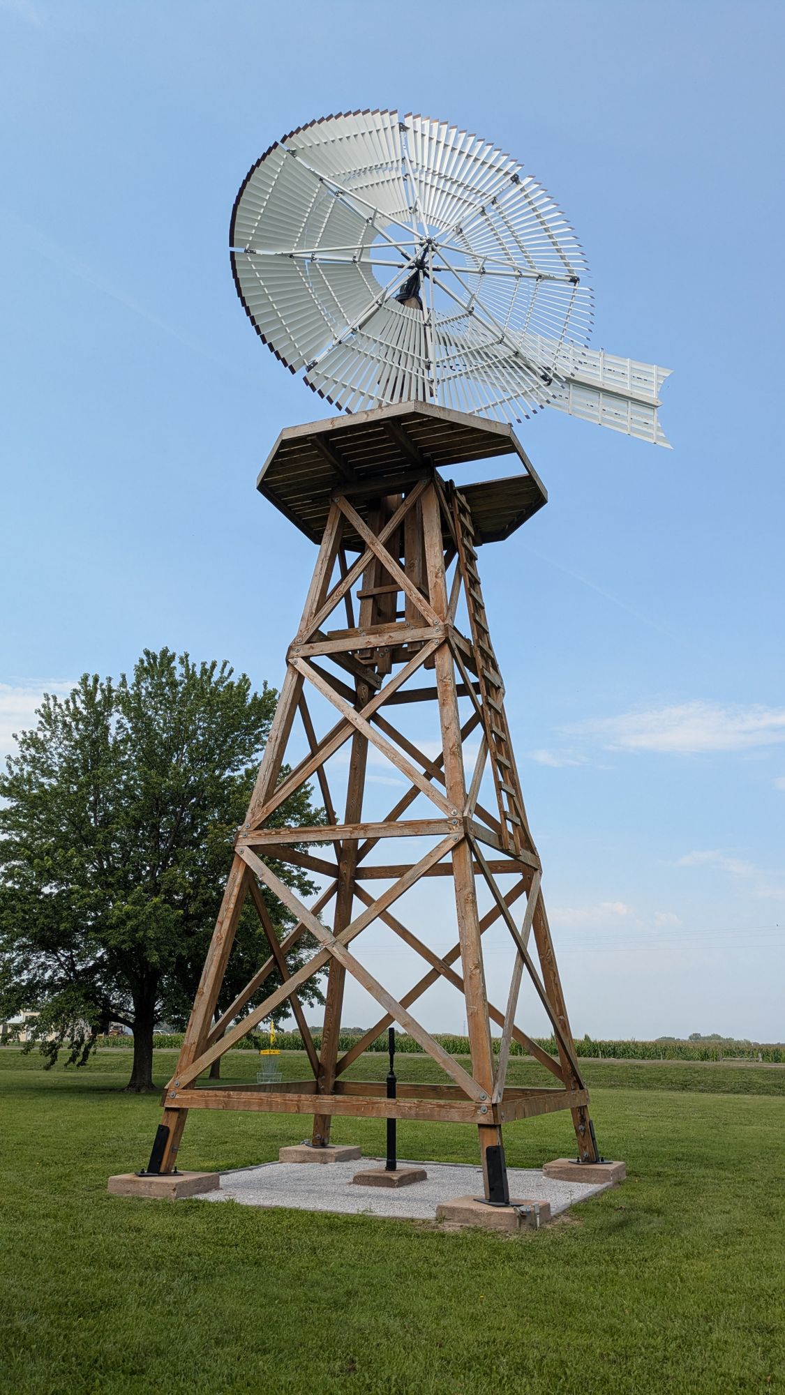 Windmill on fairway 14