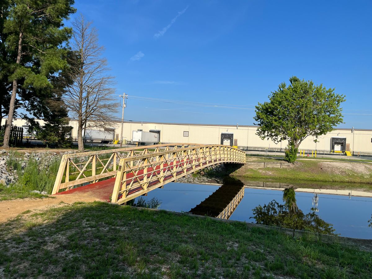 Foot Bridge to Hole 16 Short Tee