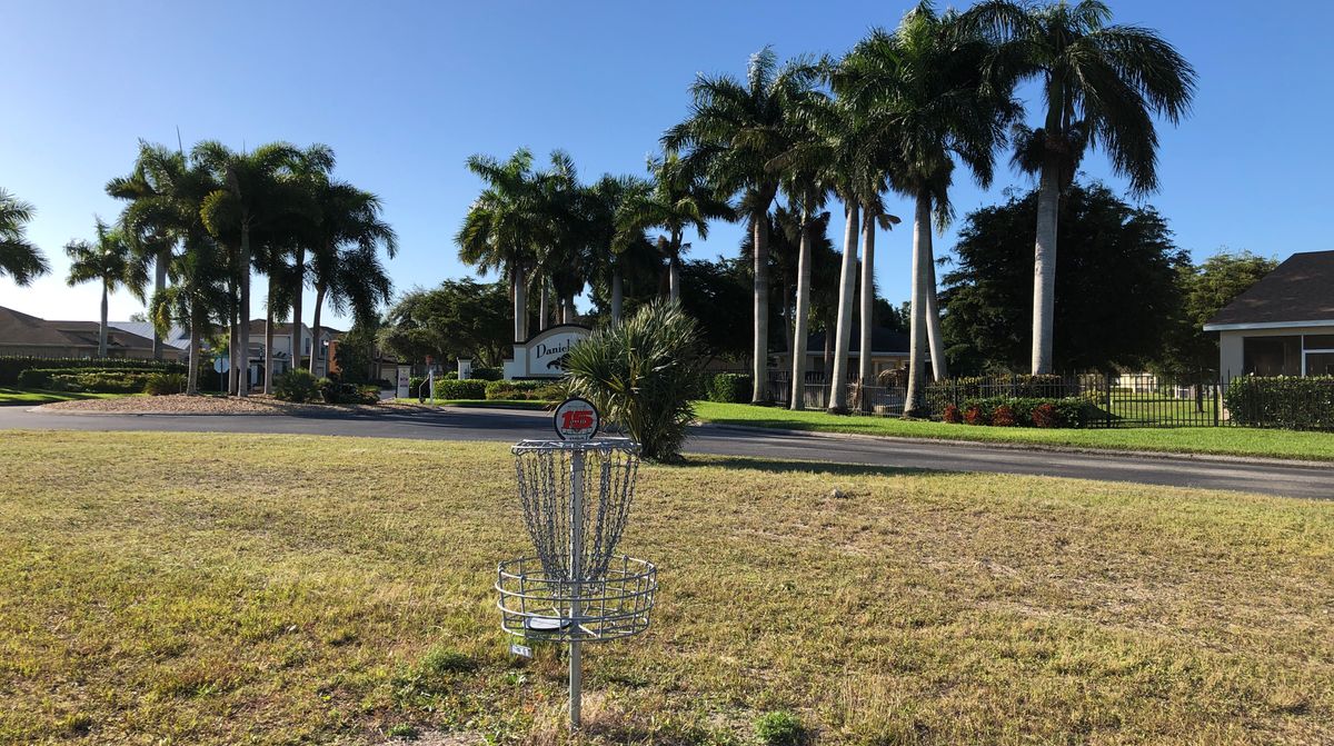 Hole 15 basket