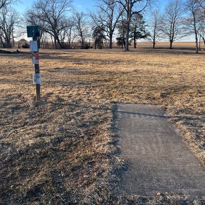 Hole 10 tee pad