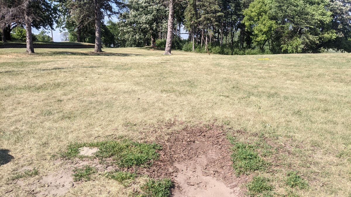 Hole one.
