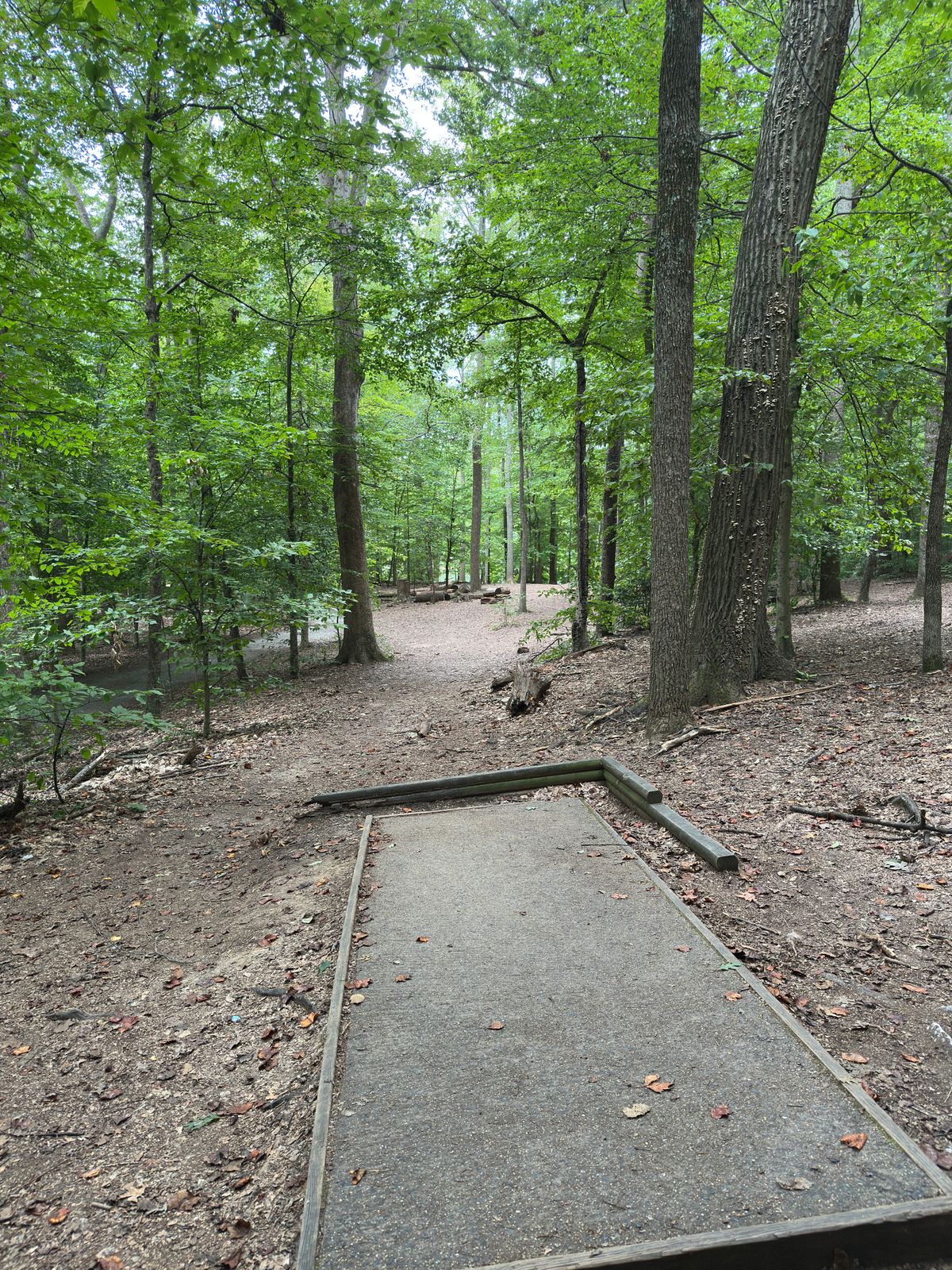 Hole 3 red/white tee