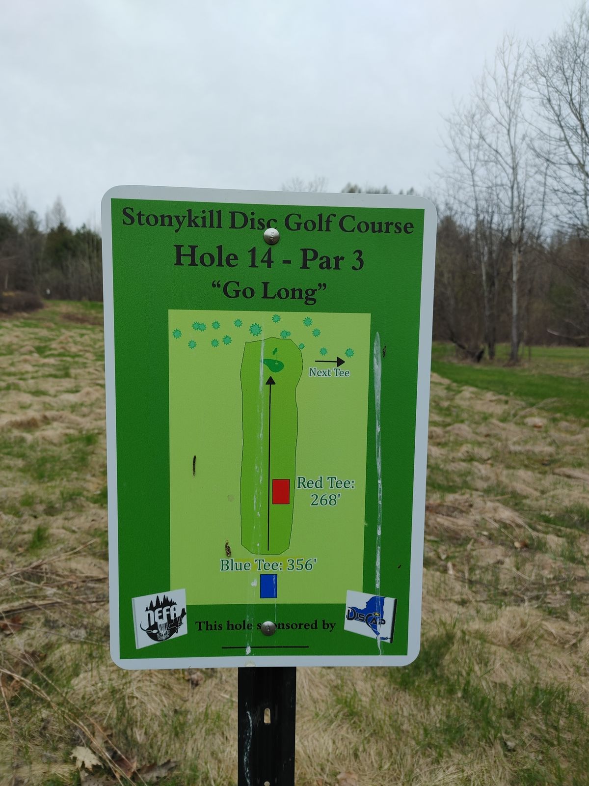 Hole 14 map
