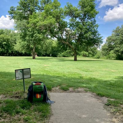 Hole 17 probably most open.