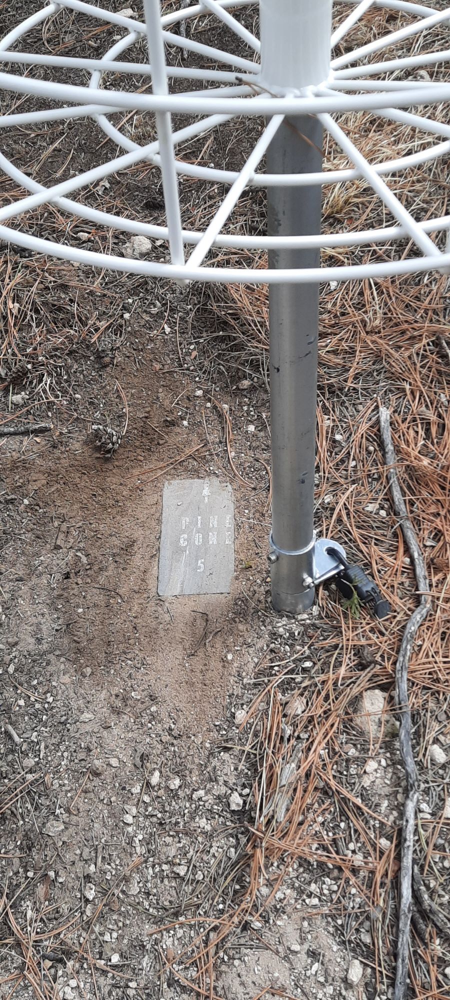 Under hole 4 basket