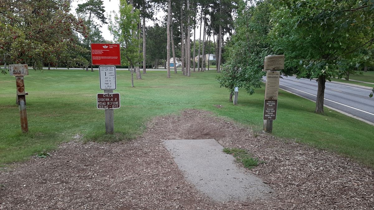 1st tee