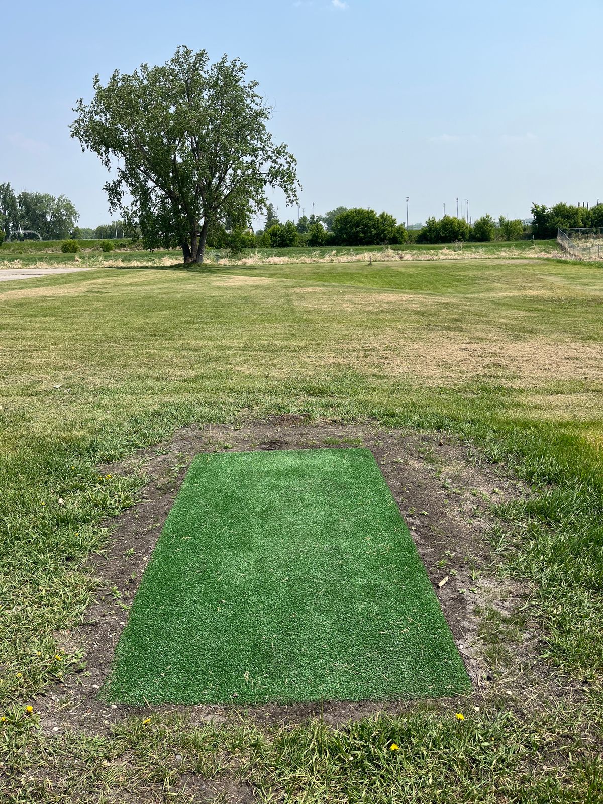 Hole 8 red tee