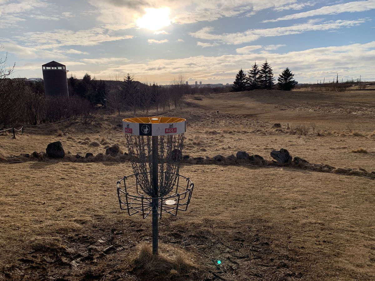 Hole 18 @ sunset 🌖