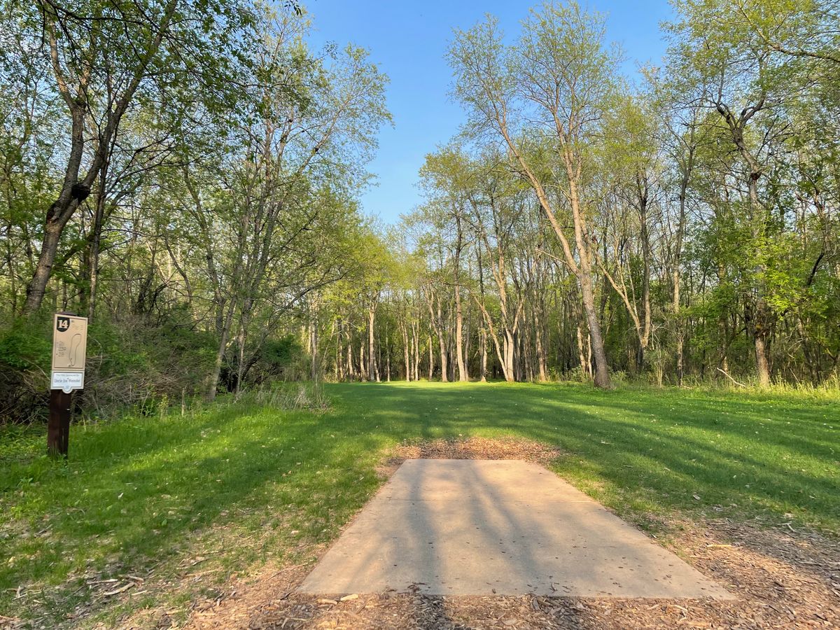 Hole 14 short tee