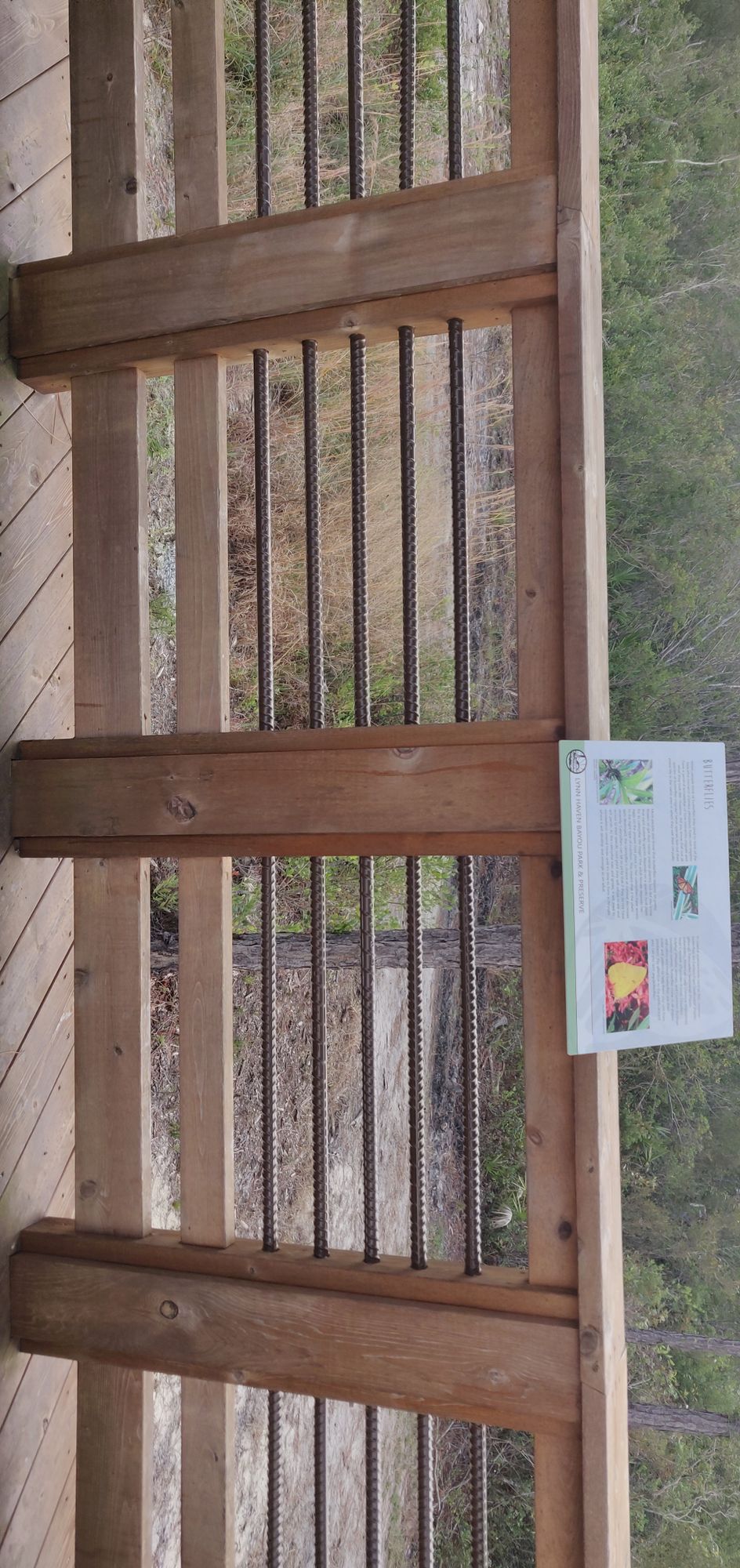 Wildlife viewing platform between 16/17