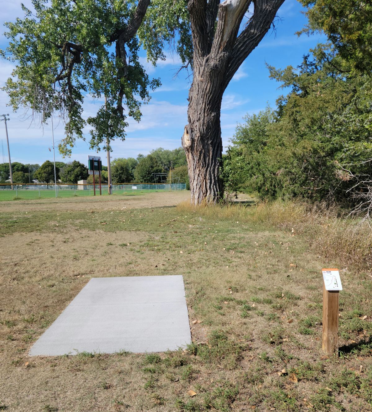 Tee box #13