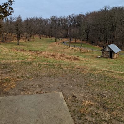 18th hole view