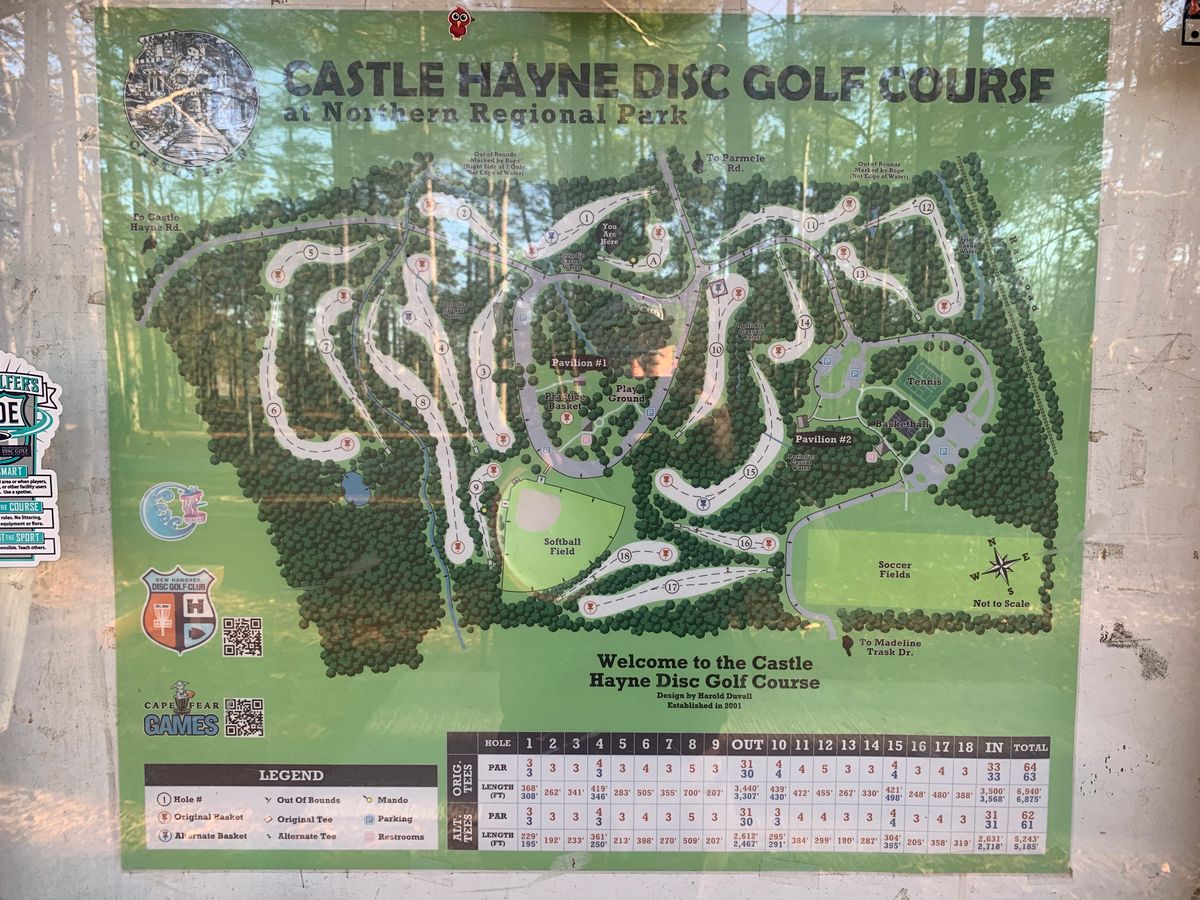 You’ll need this course layout to navigate the course