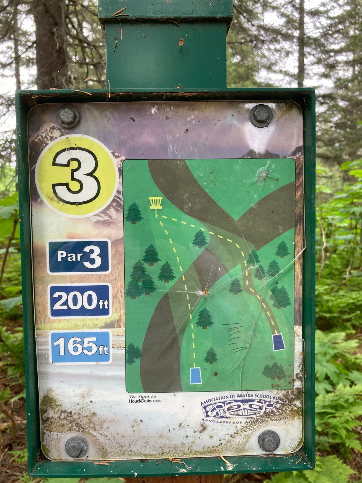Hole 3 Plaque