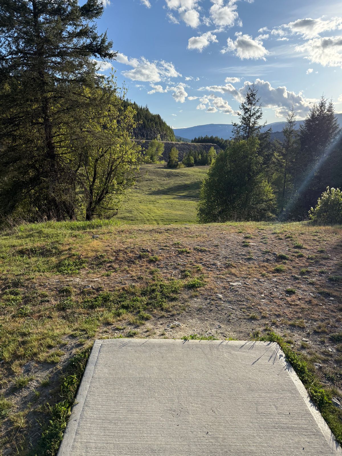 Bomber hole to the right