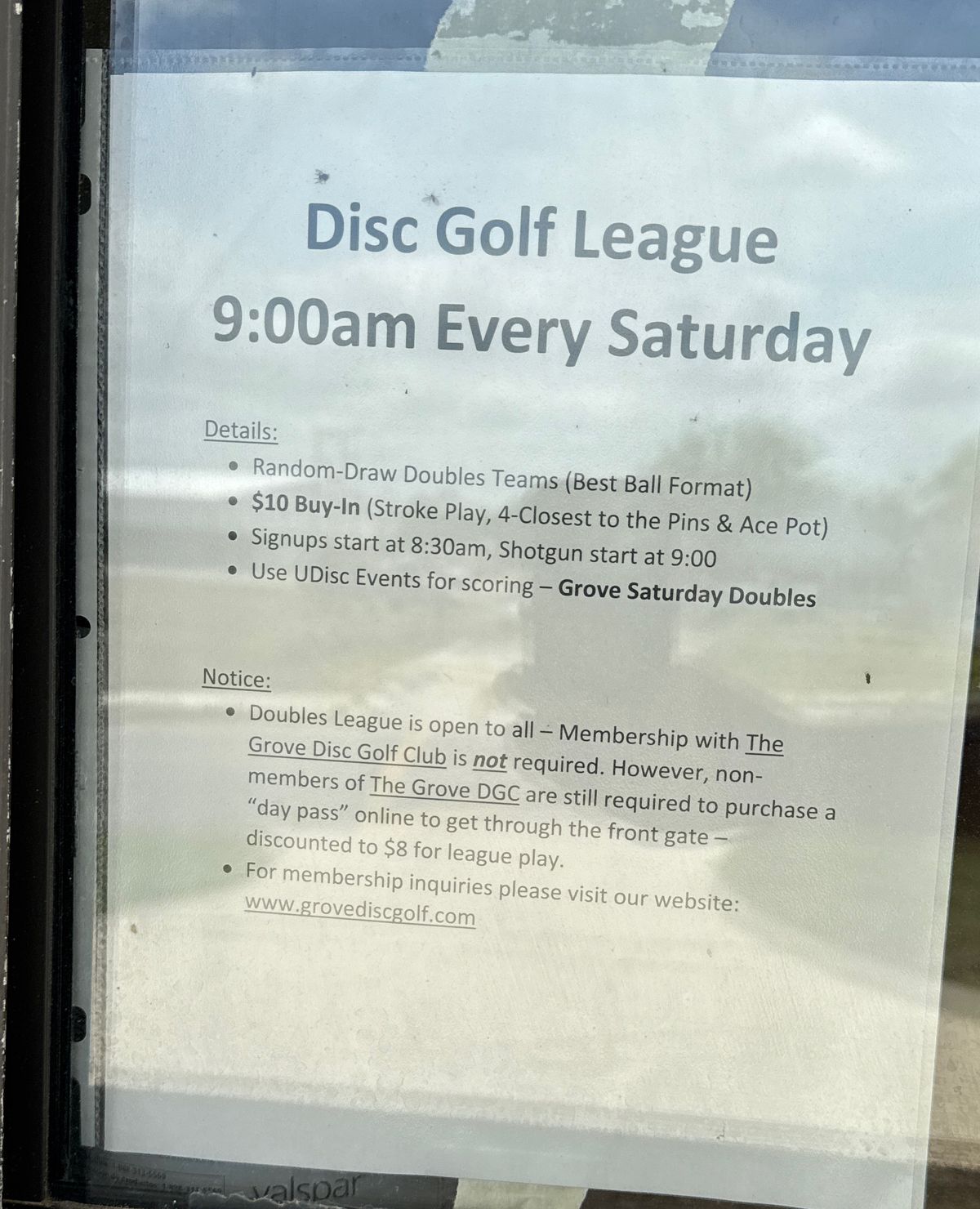 League info