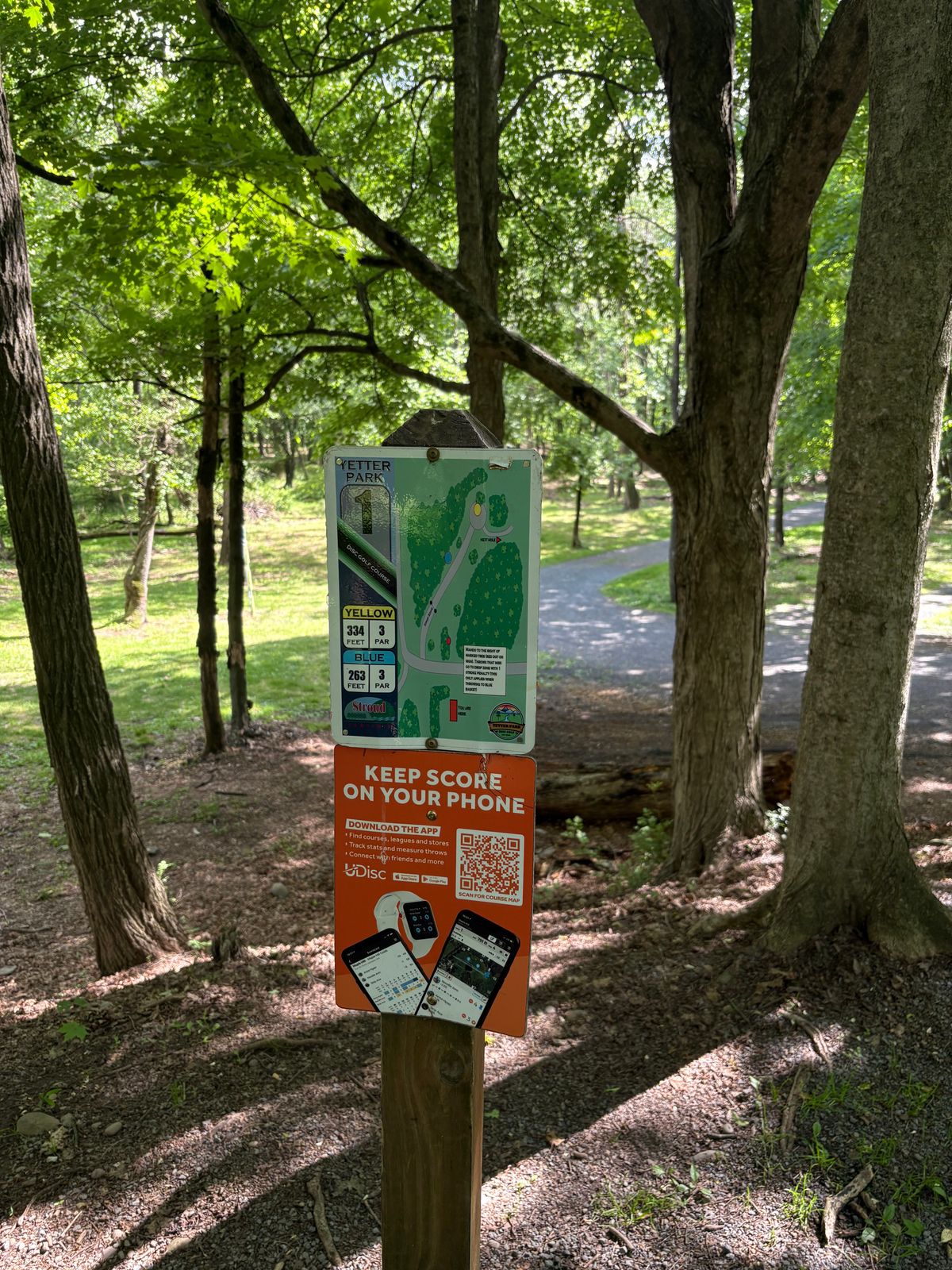 Hole 1 is a very tight mando.