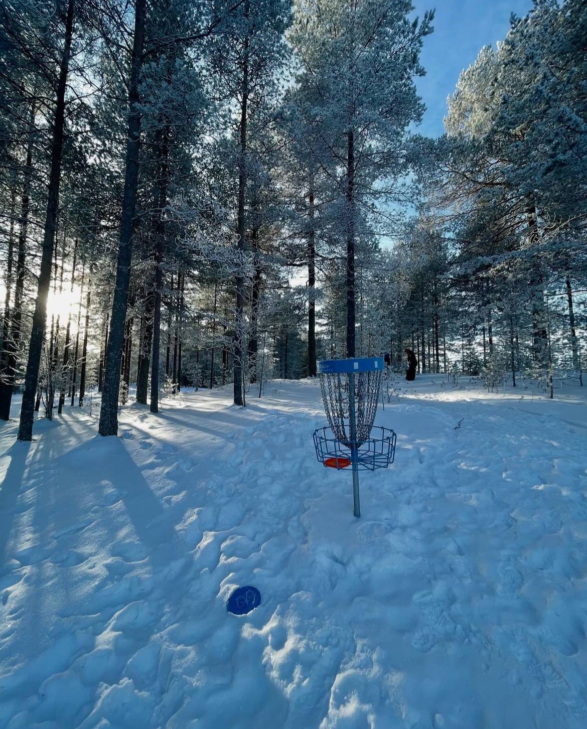Hole 4, winterlayout 2024/2025