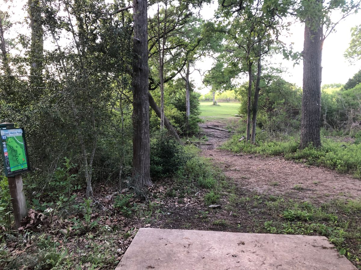Hole 17 pro tee.