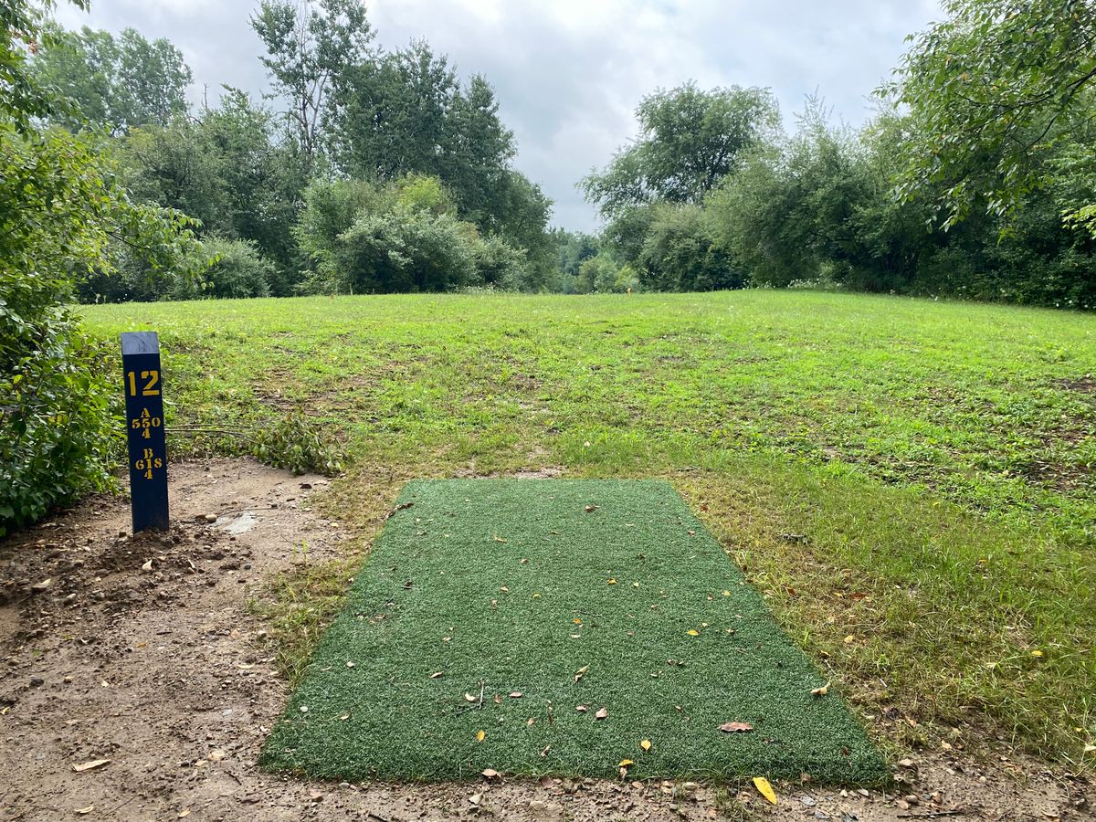 Hole 12 long pad
