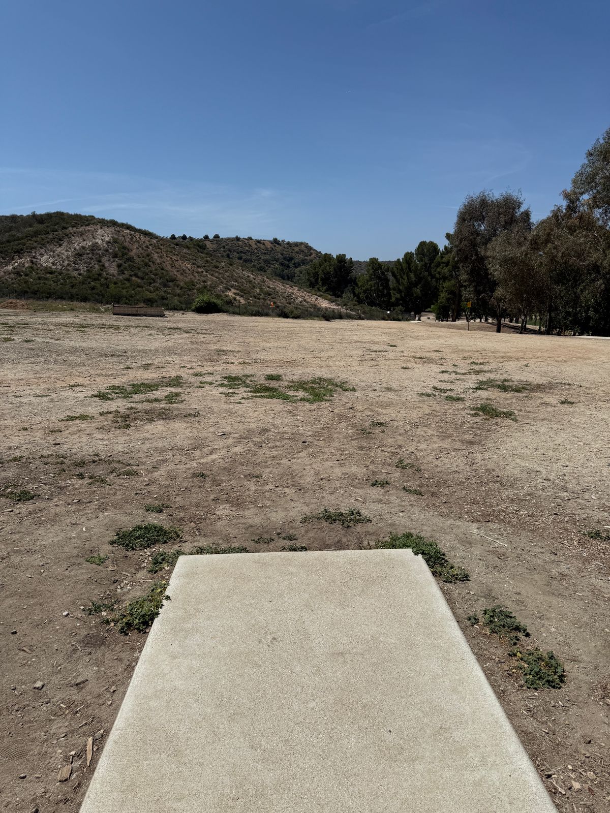 Hole 9 tee