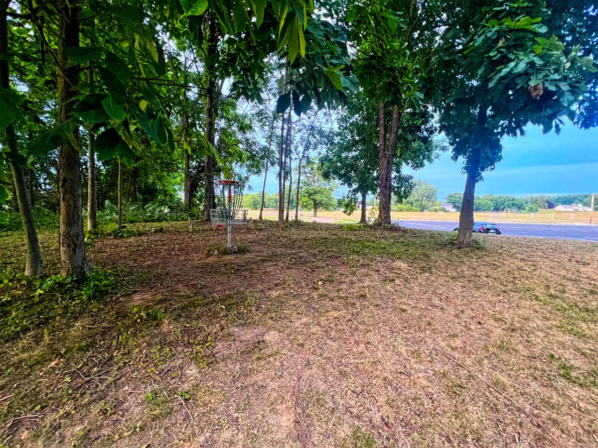 Hole 1 green