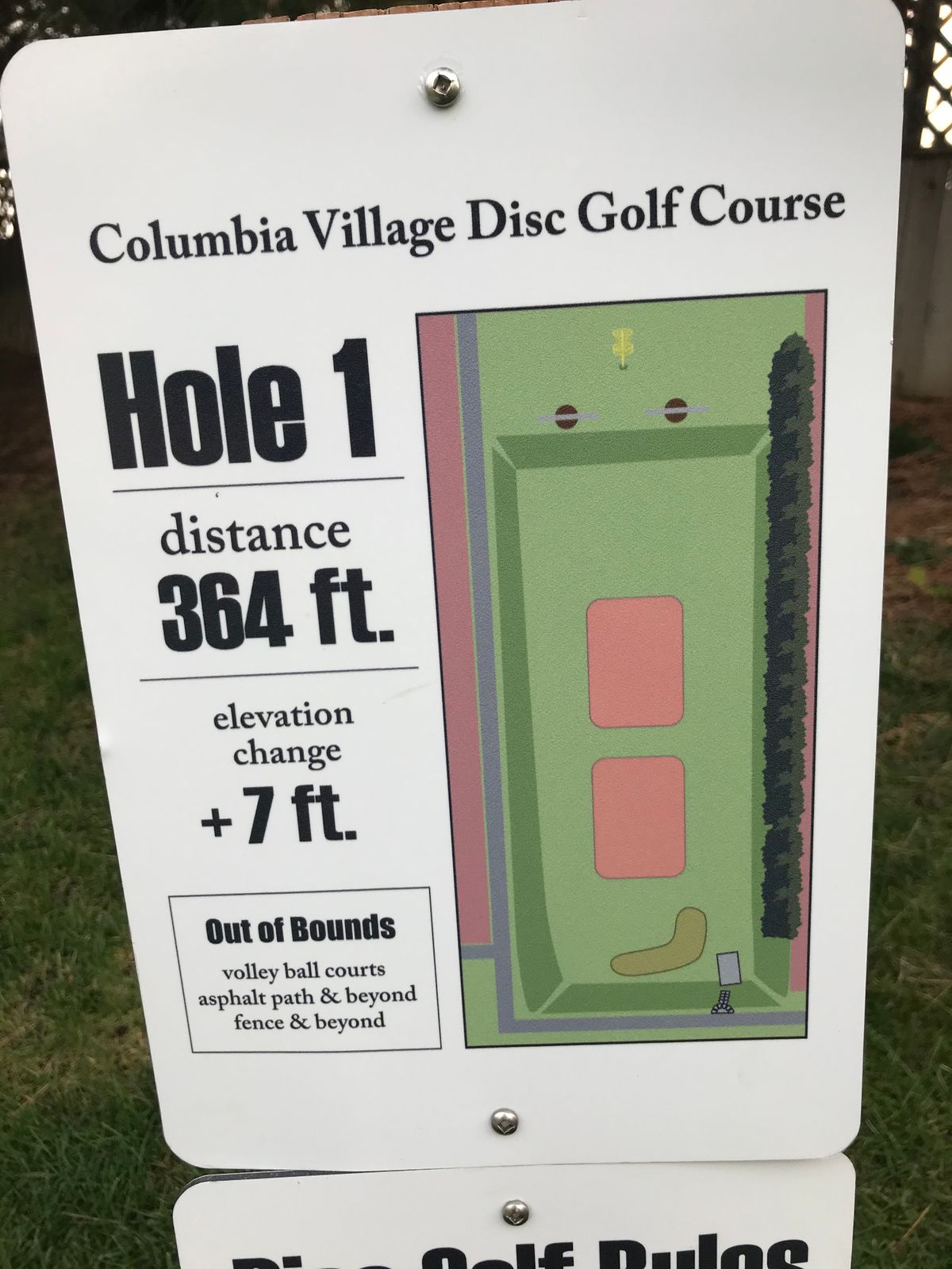 Hole 1 Information