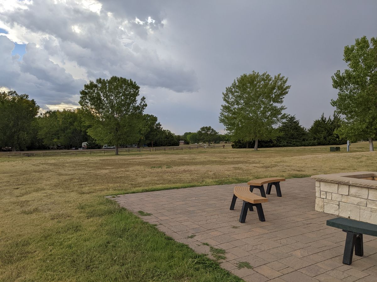 Hole 10 tee pad