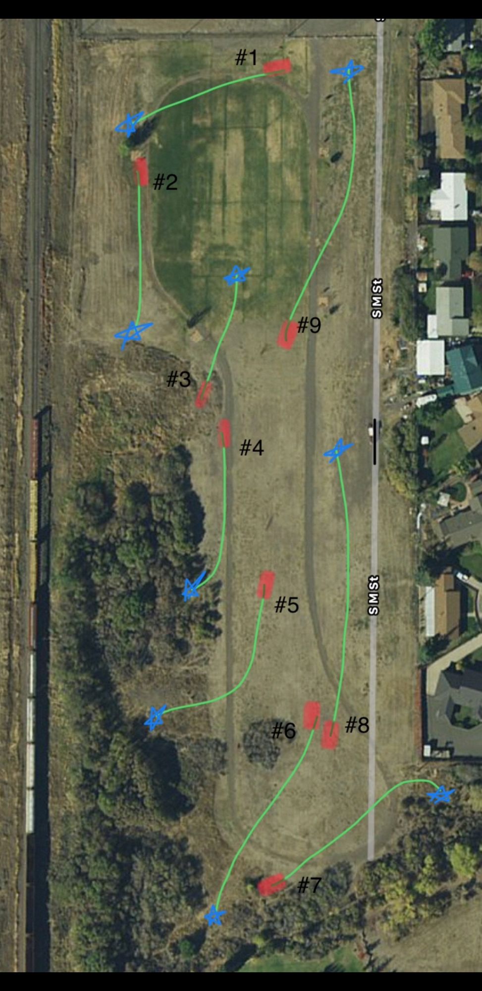 Front 9 @ Sopo DGC (Main Layout to "Blues")