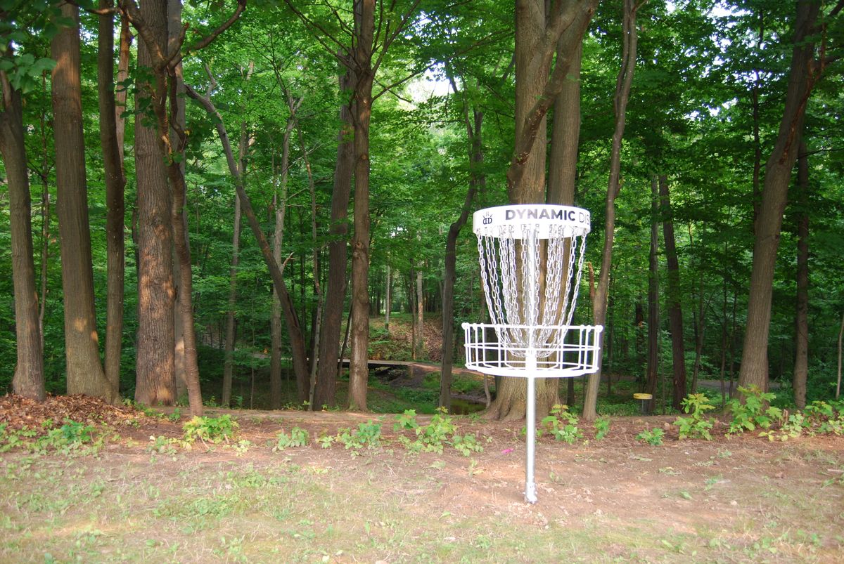 Hole 18 Long pin position looking back down fairway