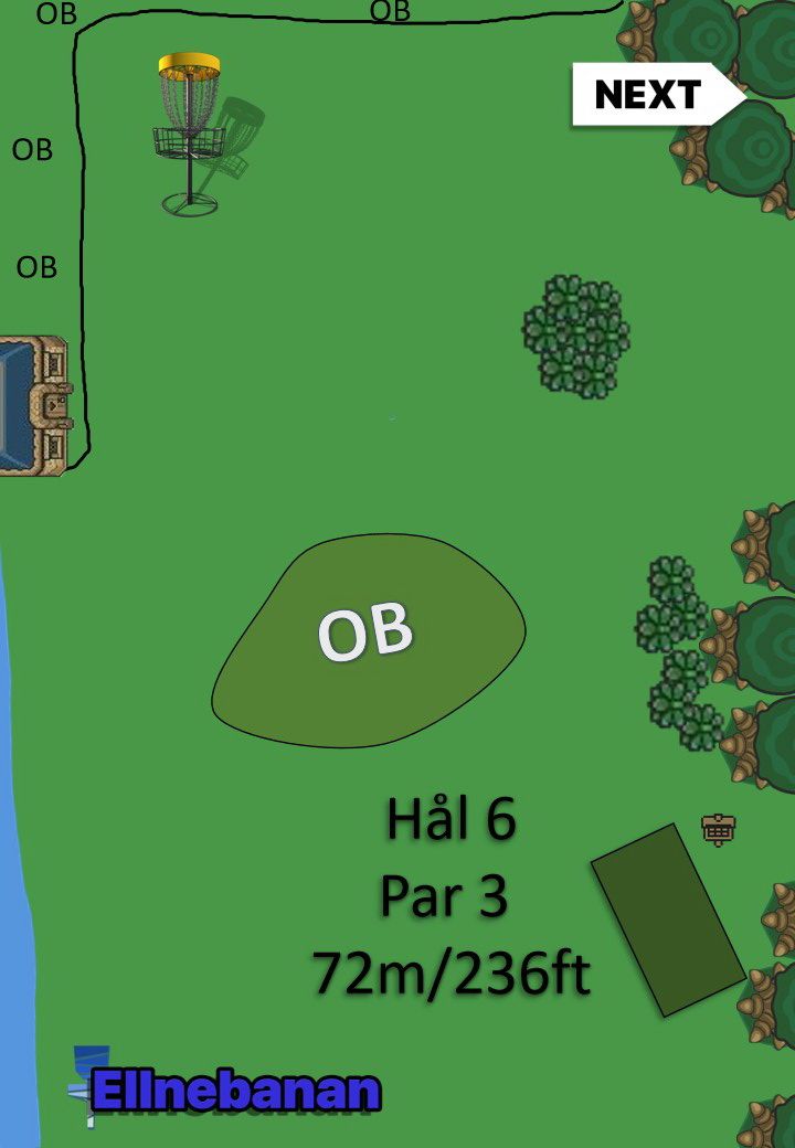 Hål 6.