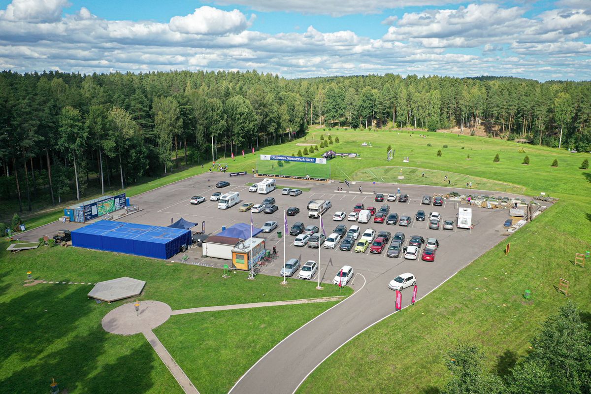 Views of main area: Event center, putting areas etc.