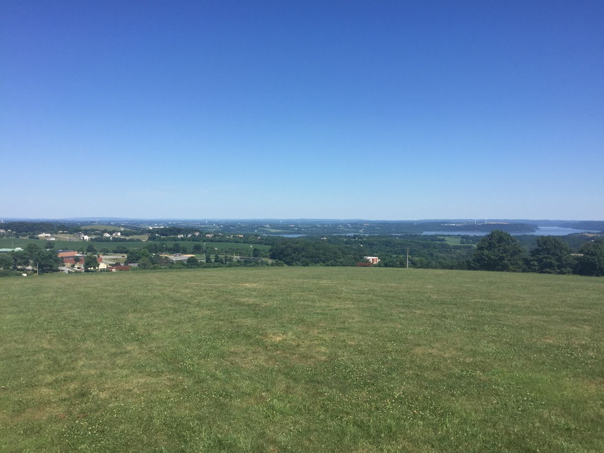 View of the Susquehanna River from up top Samuel Lewis