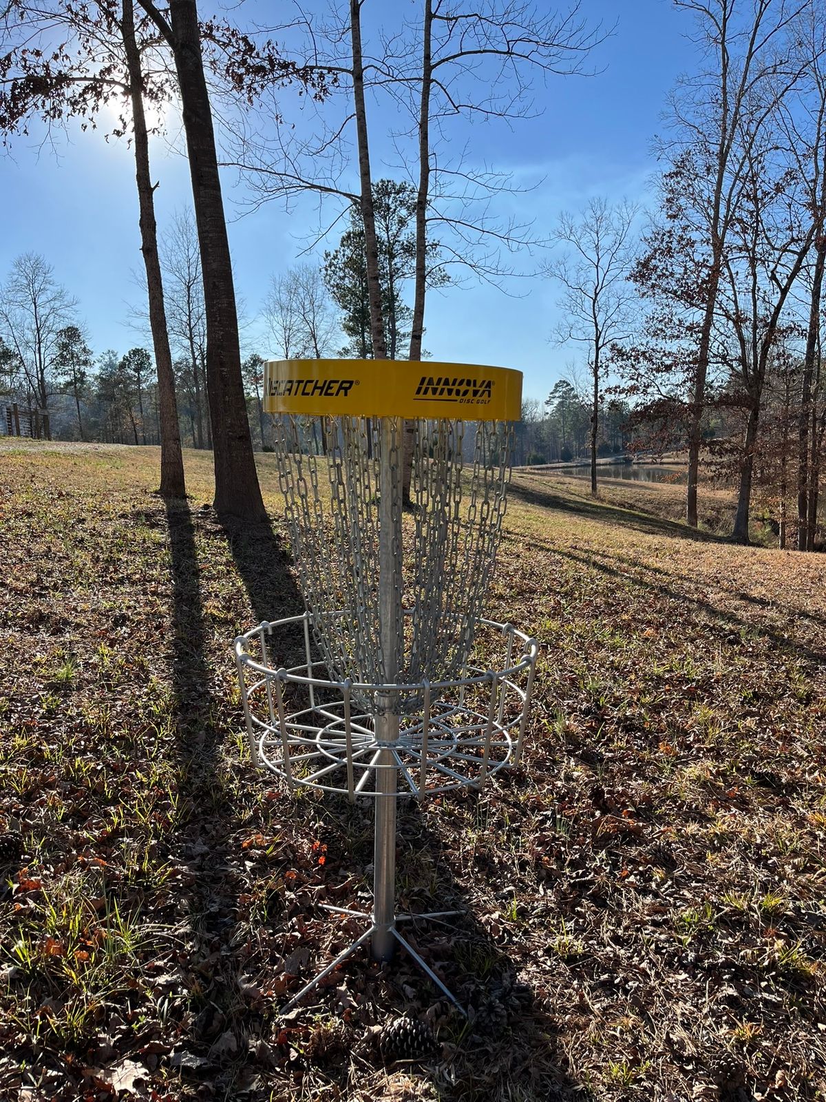 Hole 2 - basket to tee