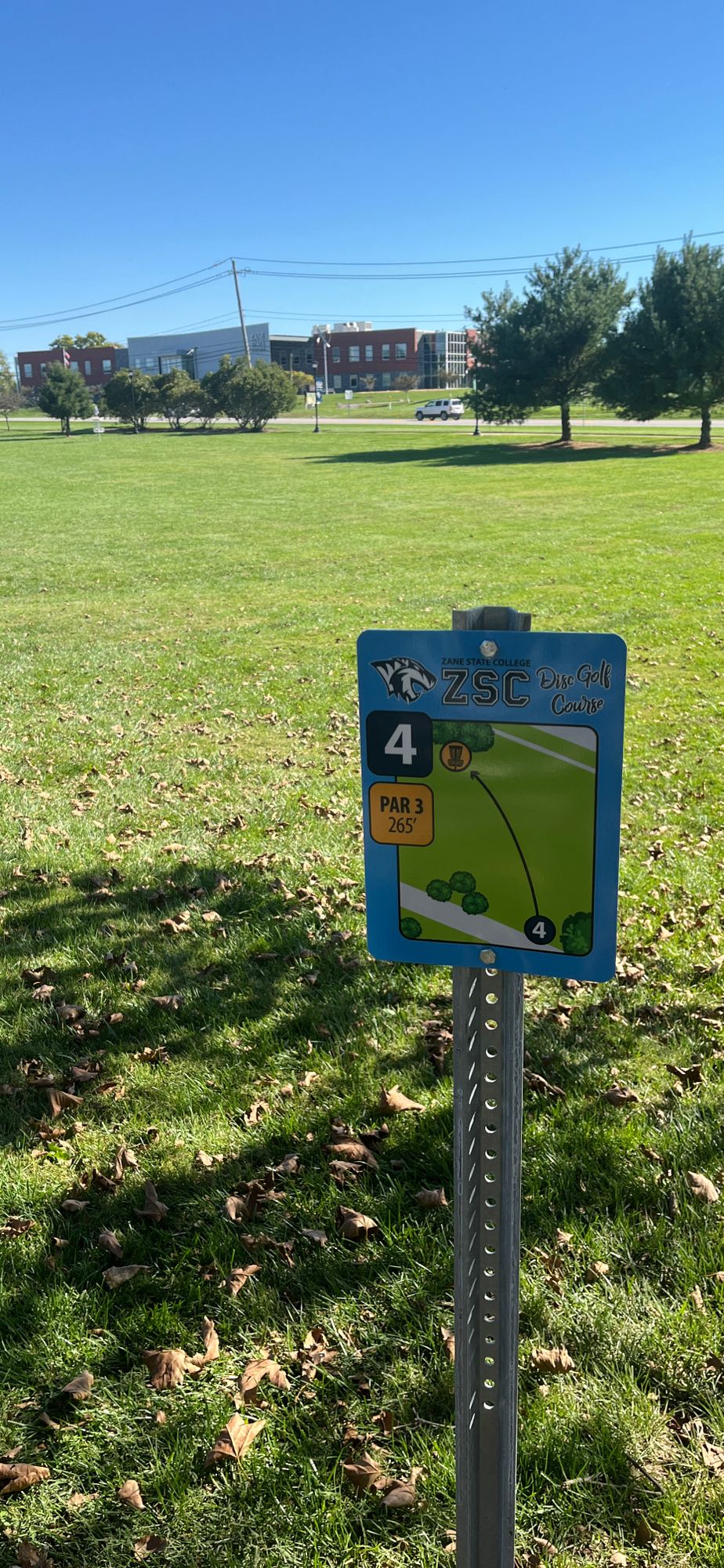 Hole 4 tee pad