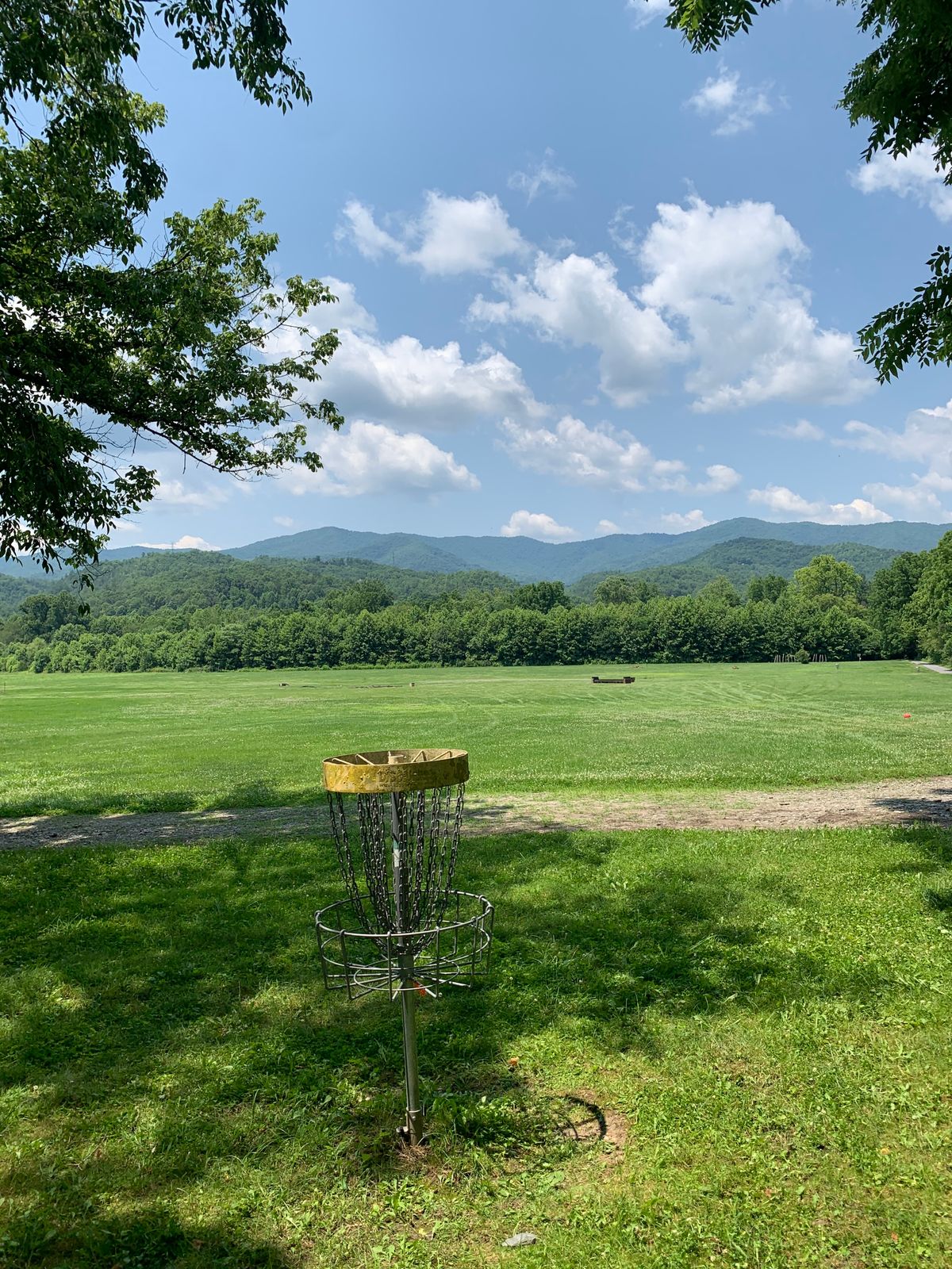 Nice mountain views between holes 4-7