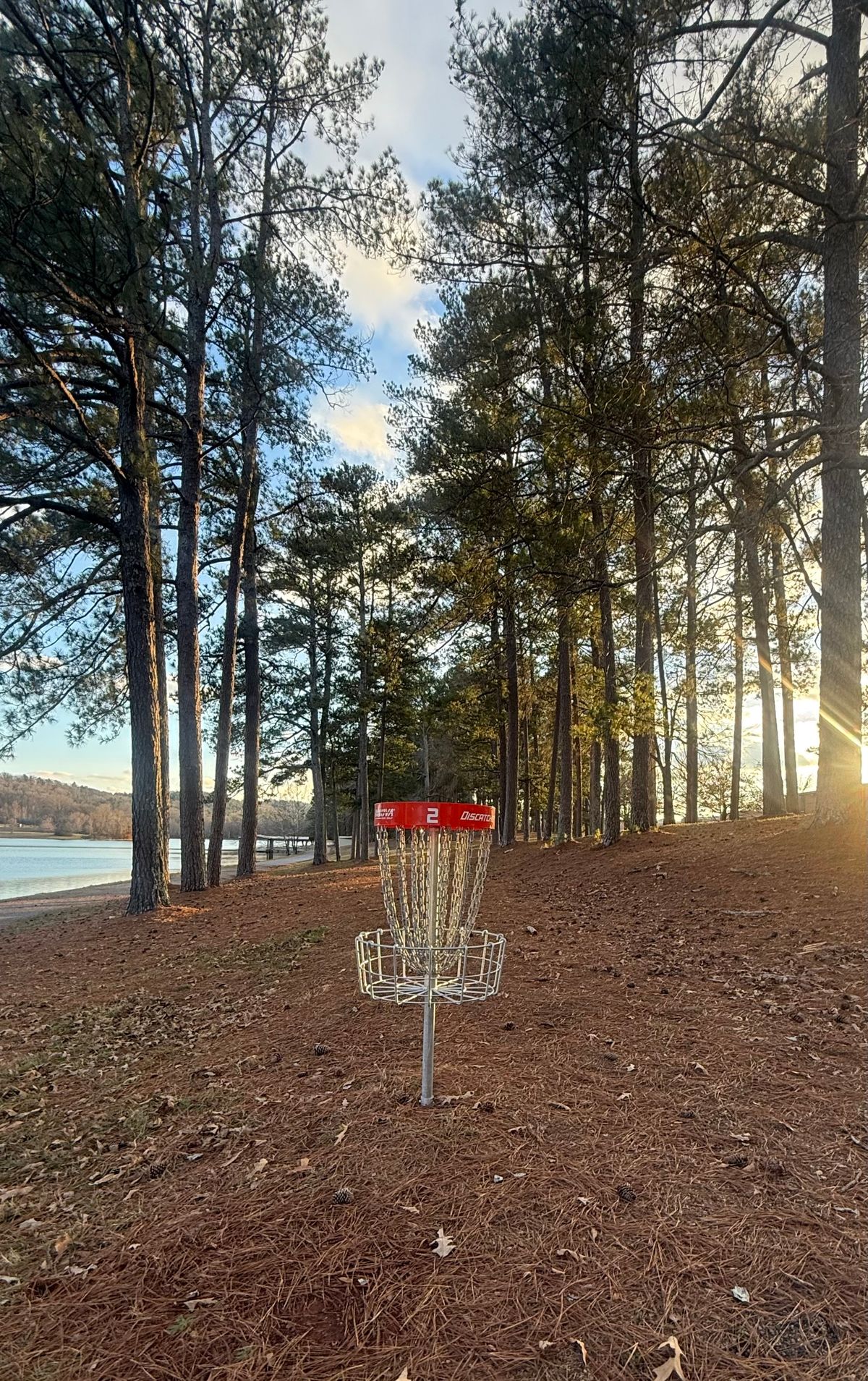 Hole 2 at Sunset