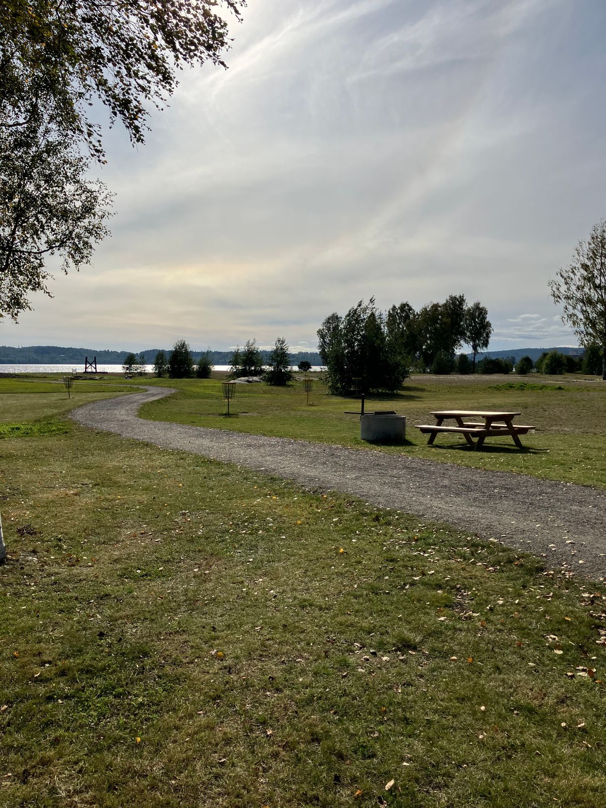 Hål 1, Start