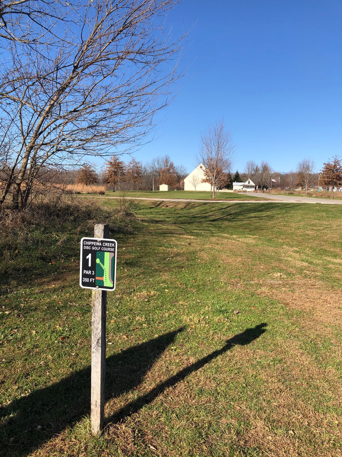 Old Hole 1 which is now hole 3 in new 18 hole redesign. New signage and photos coming soon!
