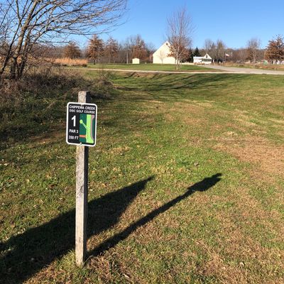 Old Hole 1 which is now hole 3 in new 18 hole redesign. New signage and photos coming soon!