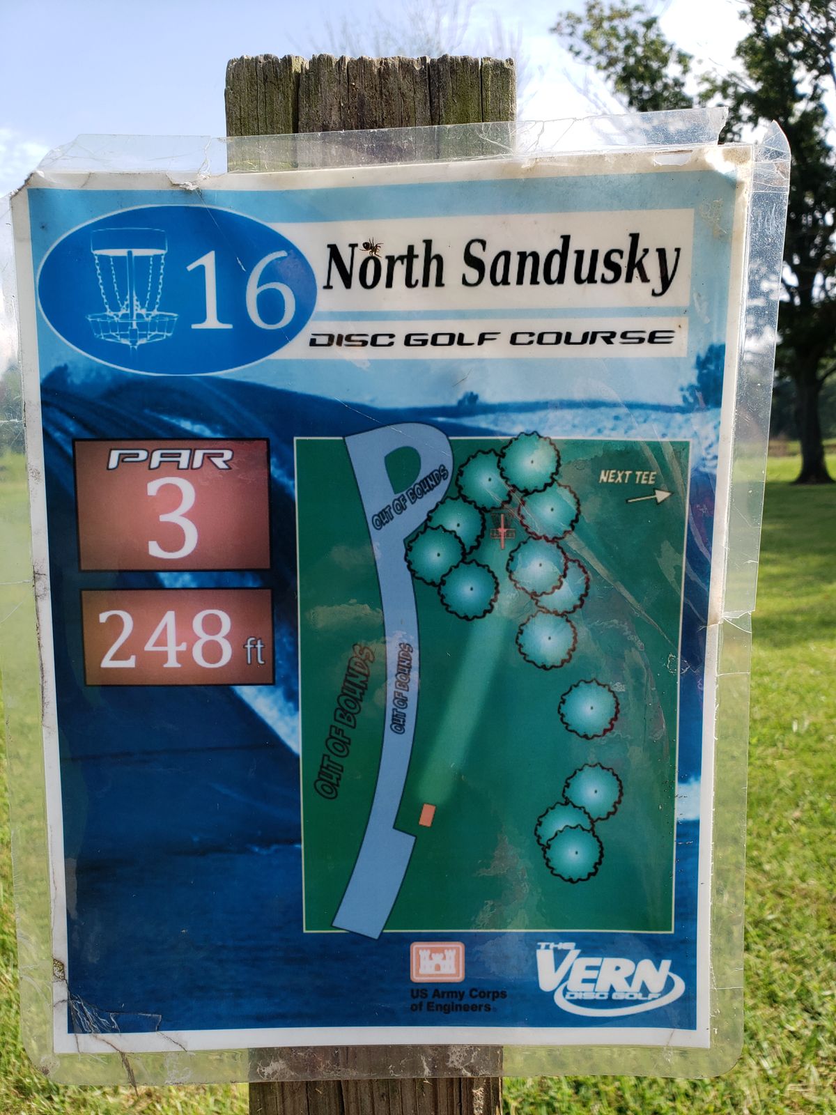 #16 Tee Sign