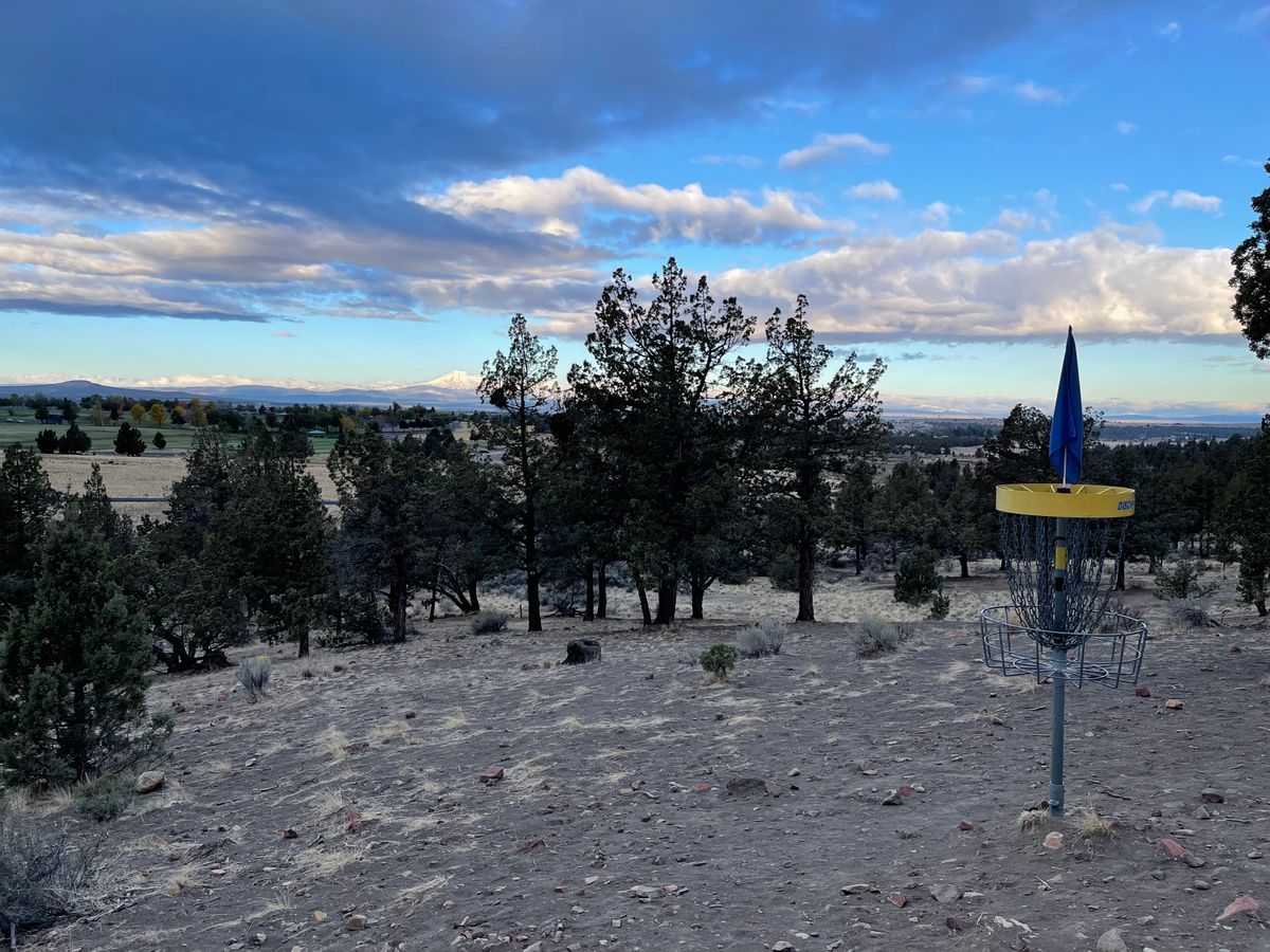 Juniper Hills with Mt Hood in the background