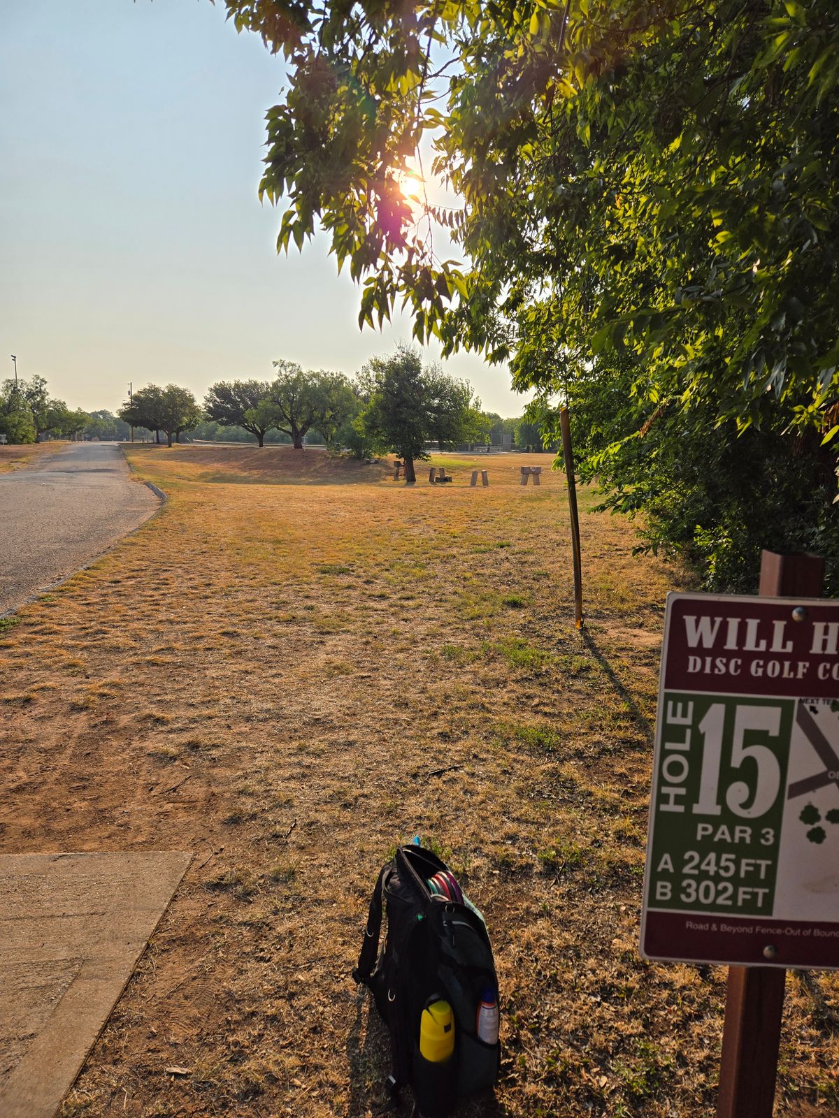 Hole 15 short tee