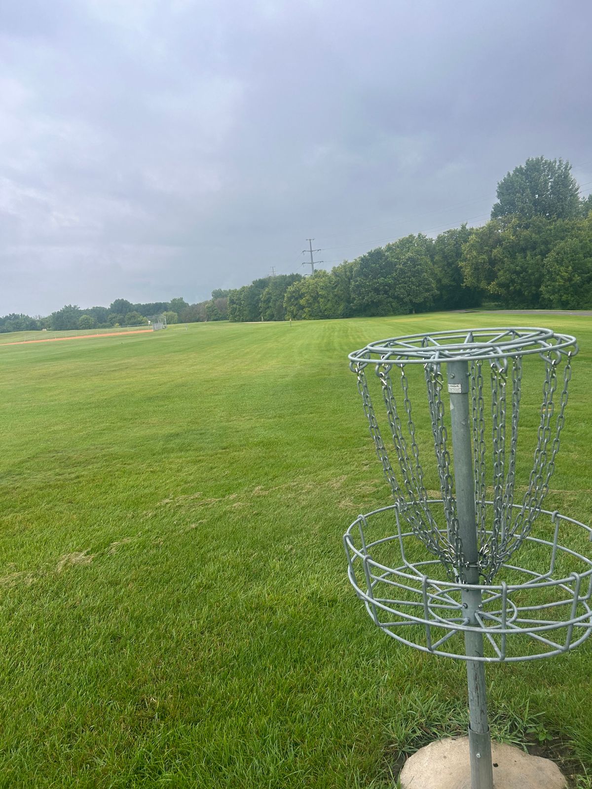 Hole 6 basket