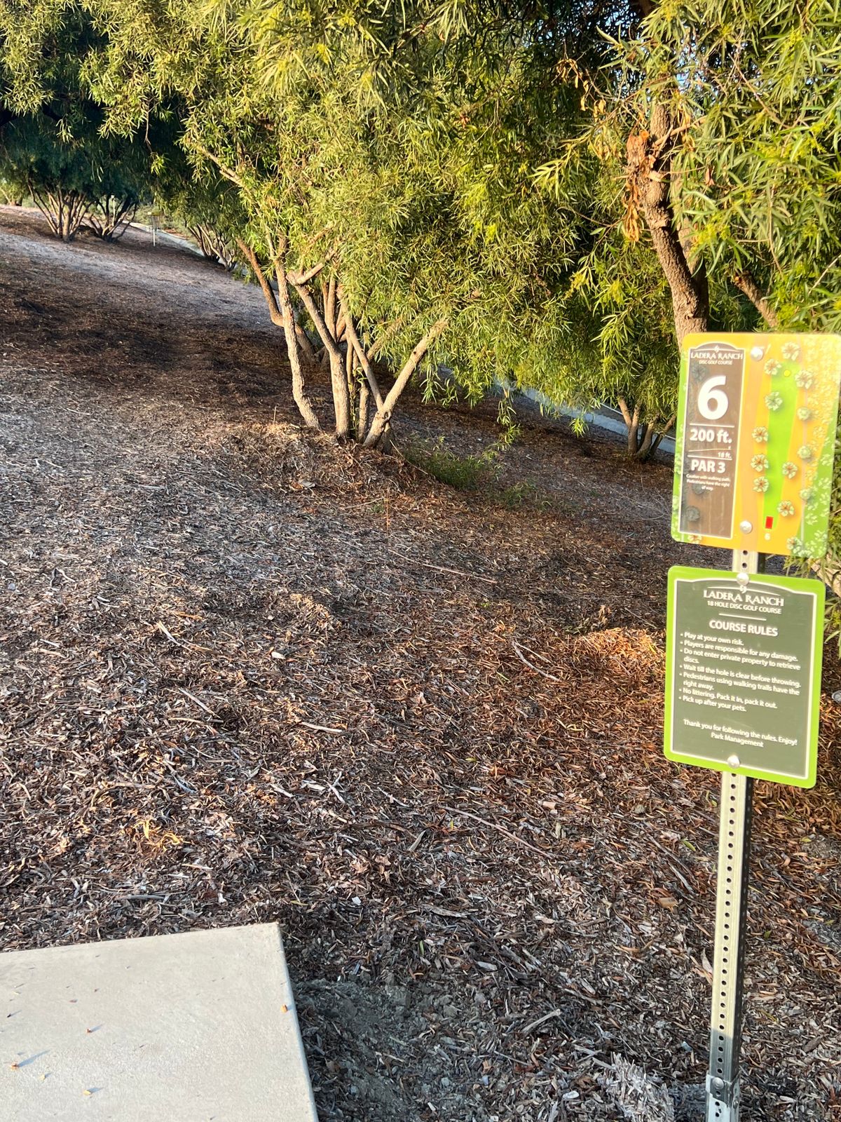 Low ceiling 18’ incline on hole #6, including an angle from the canyon. Simple right?  Think again!