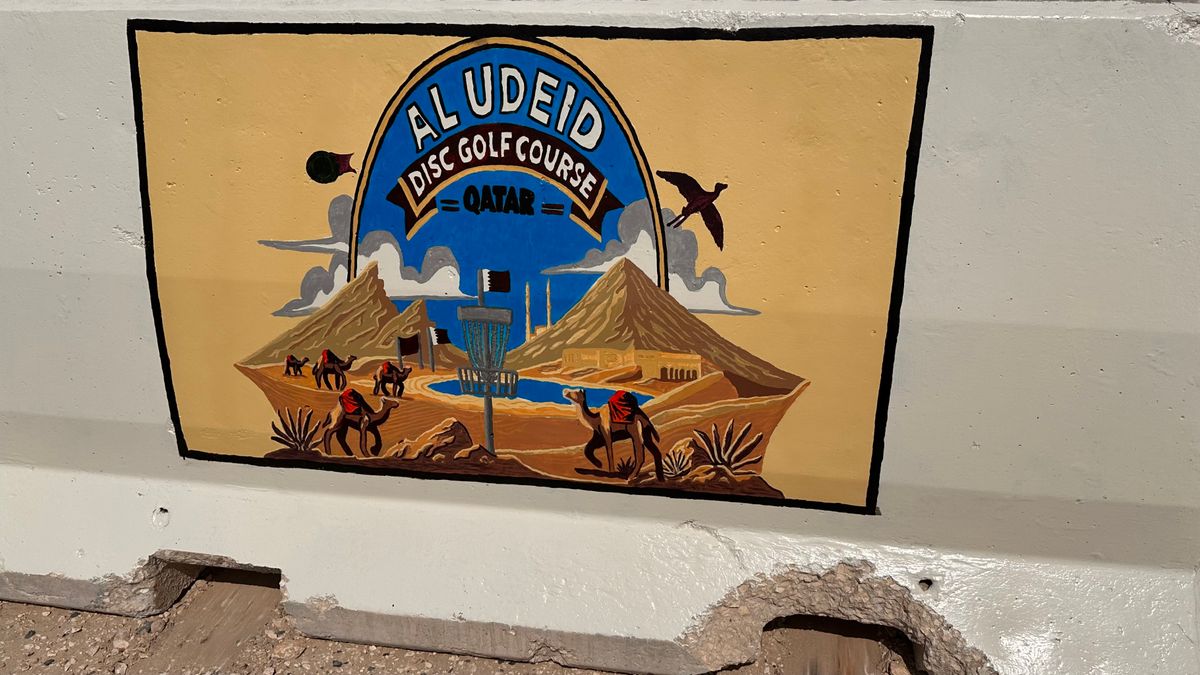 Mural near hole one!