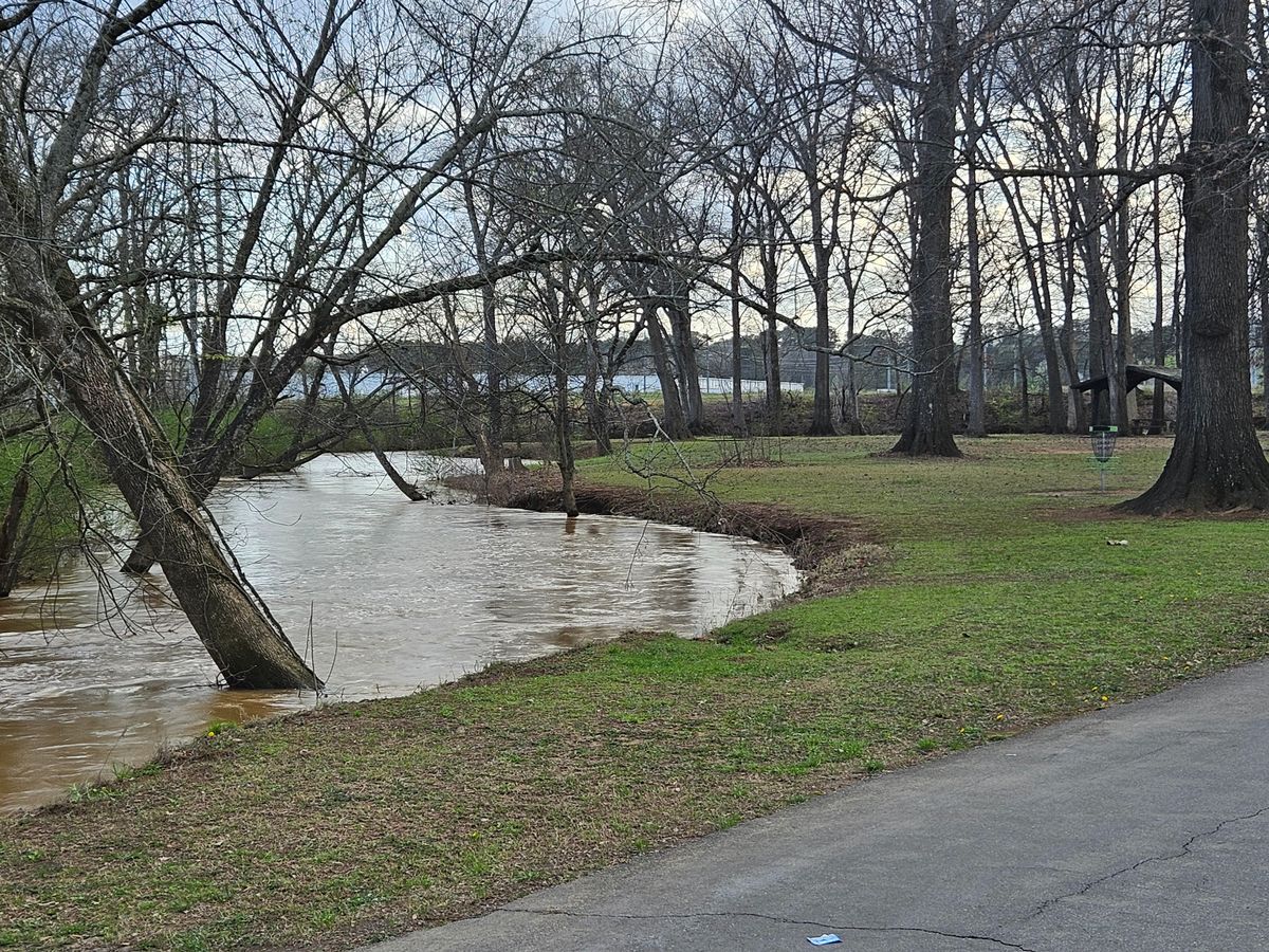 Just a little flooded