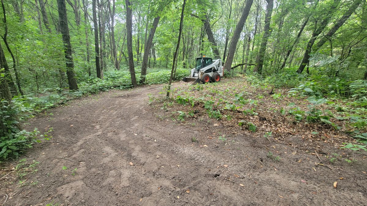 Fairway 2 and 3 in the early stages of construction
